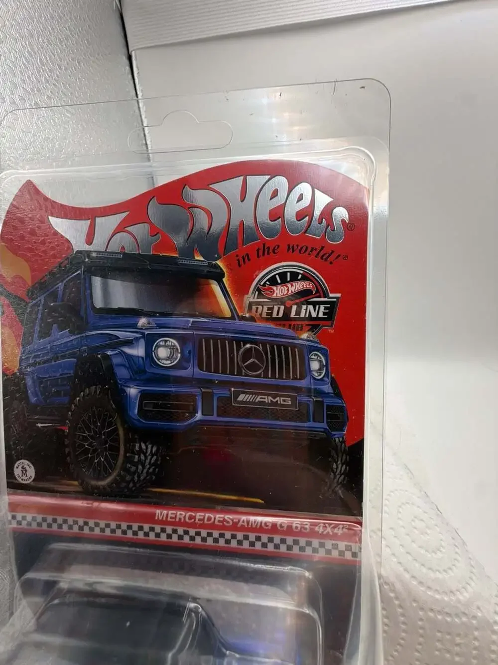 Hot Wheels Red Line Club RLC Mercedes-AMG G 63 4X4 Spectraflame Blue